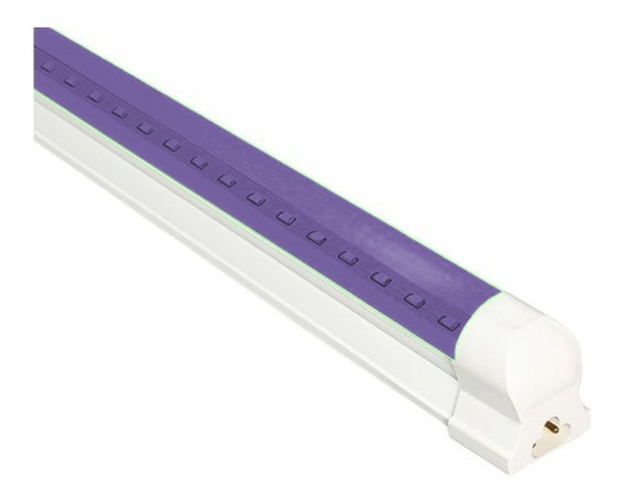 Luminario Led Tubo T8 C/base Purpura